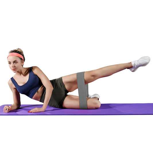 Premium Fabric Resistance Hip Booty Bands - Professional Glute Thigh Workout Bands for Strength Training